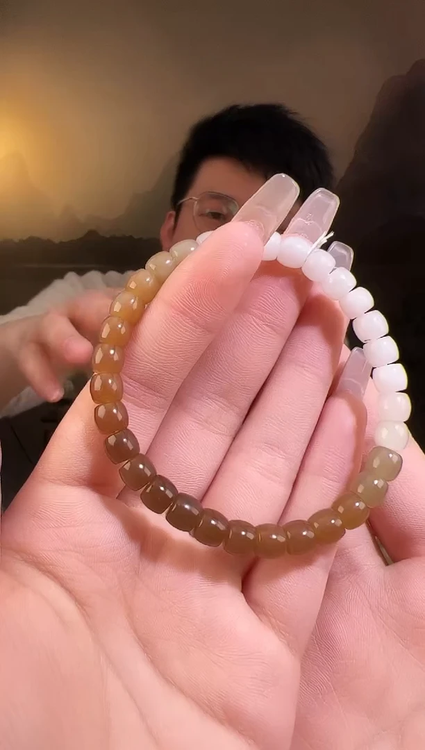 【闪购商品】和田玉手串未镶嵌手串 多样性发