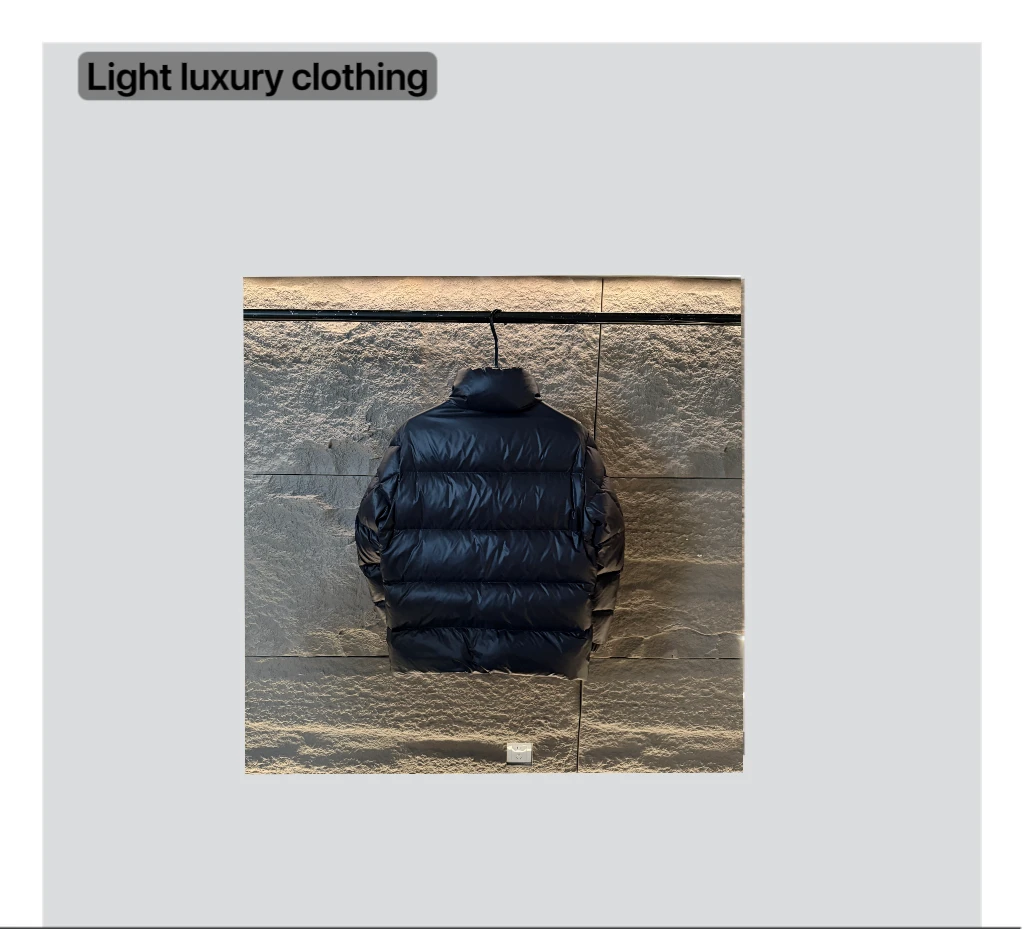 【男士潮牌服饰】欧洲站冬季设计师爆款情侣同款服饰H