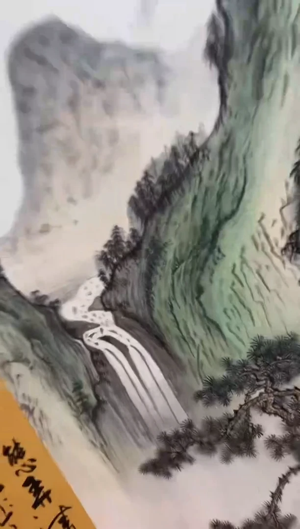 【闪购商品】国画孙桂国老师字画，带亲笔合影证书19-58