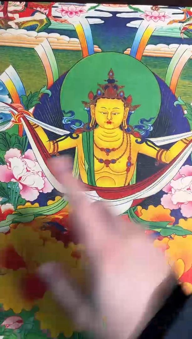 卷轴画天天的唐卡tk160