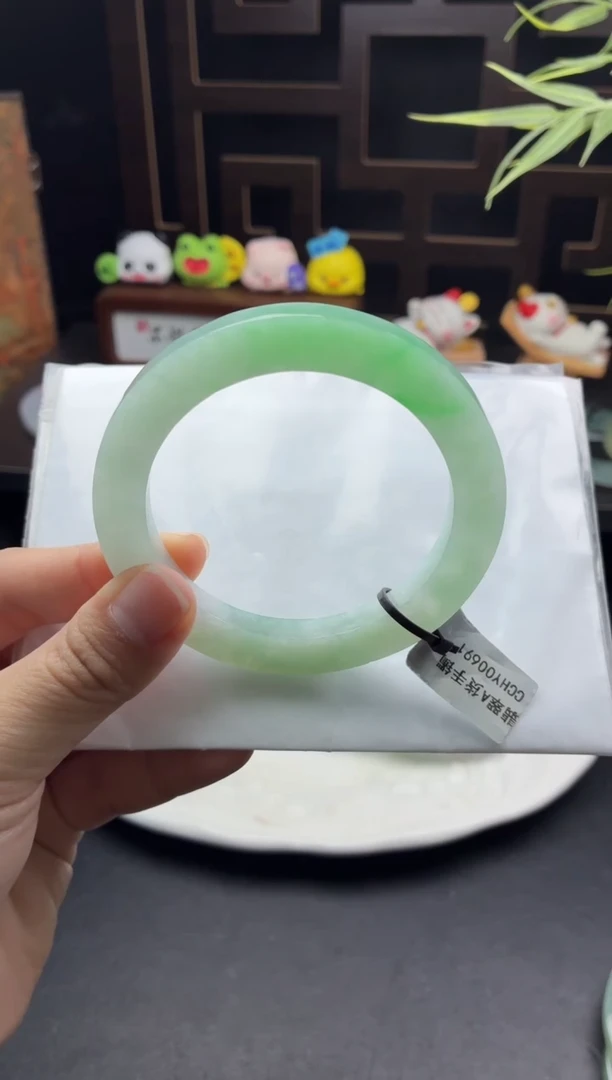 未镶嵌手镯定制翡翠54-60