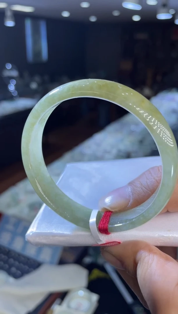 未镶嵌手镯翡翠正圈55-56