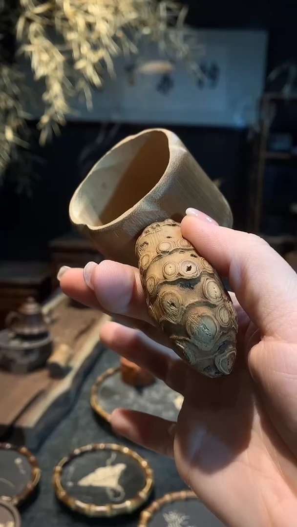 竹根茶漏........