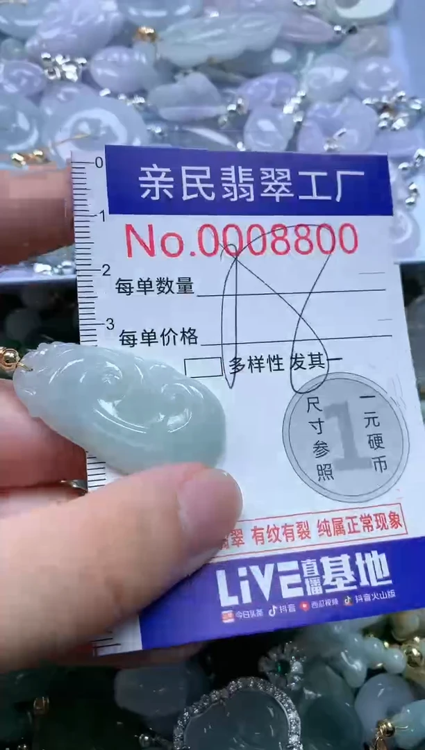 翡翠未镶嵌吊坠(不含链)8800