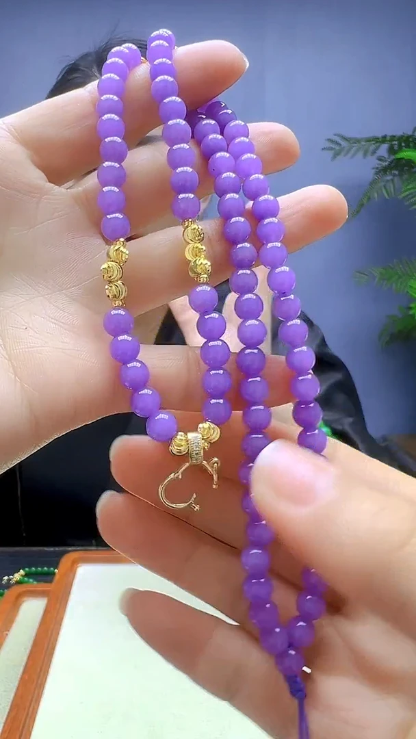 【闪购商品】翡翠颈饰14K金镶嵌颈饰