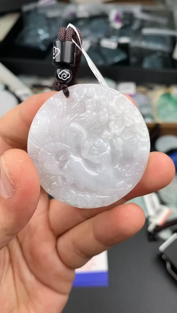 【闪购商品】翡翠颈饰未镶嵌  天然翡翠，一物一图