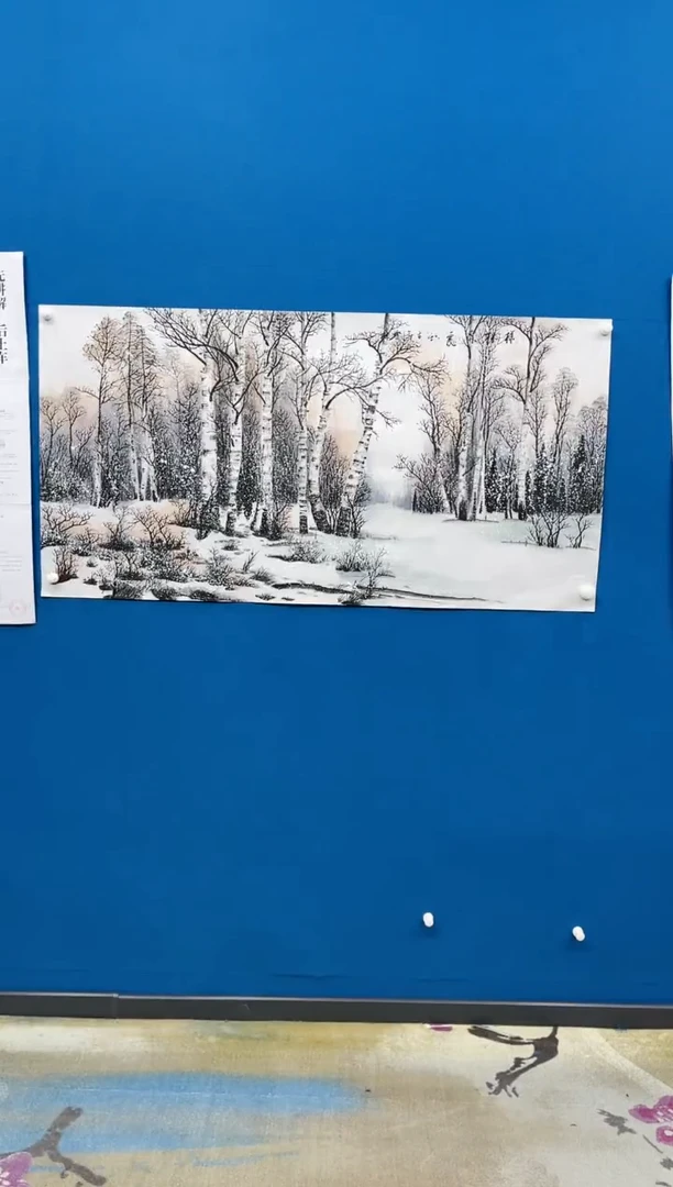 【闪购商品】国画张-四尺雪景/无框/W