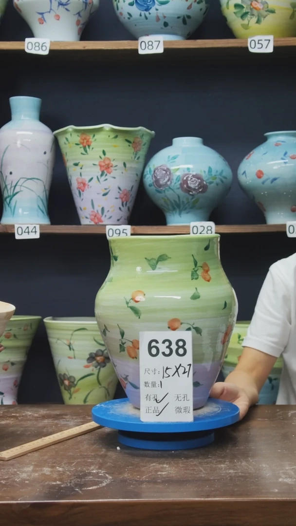 陶瓷景德镇花盆638