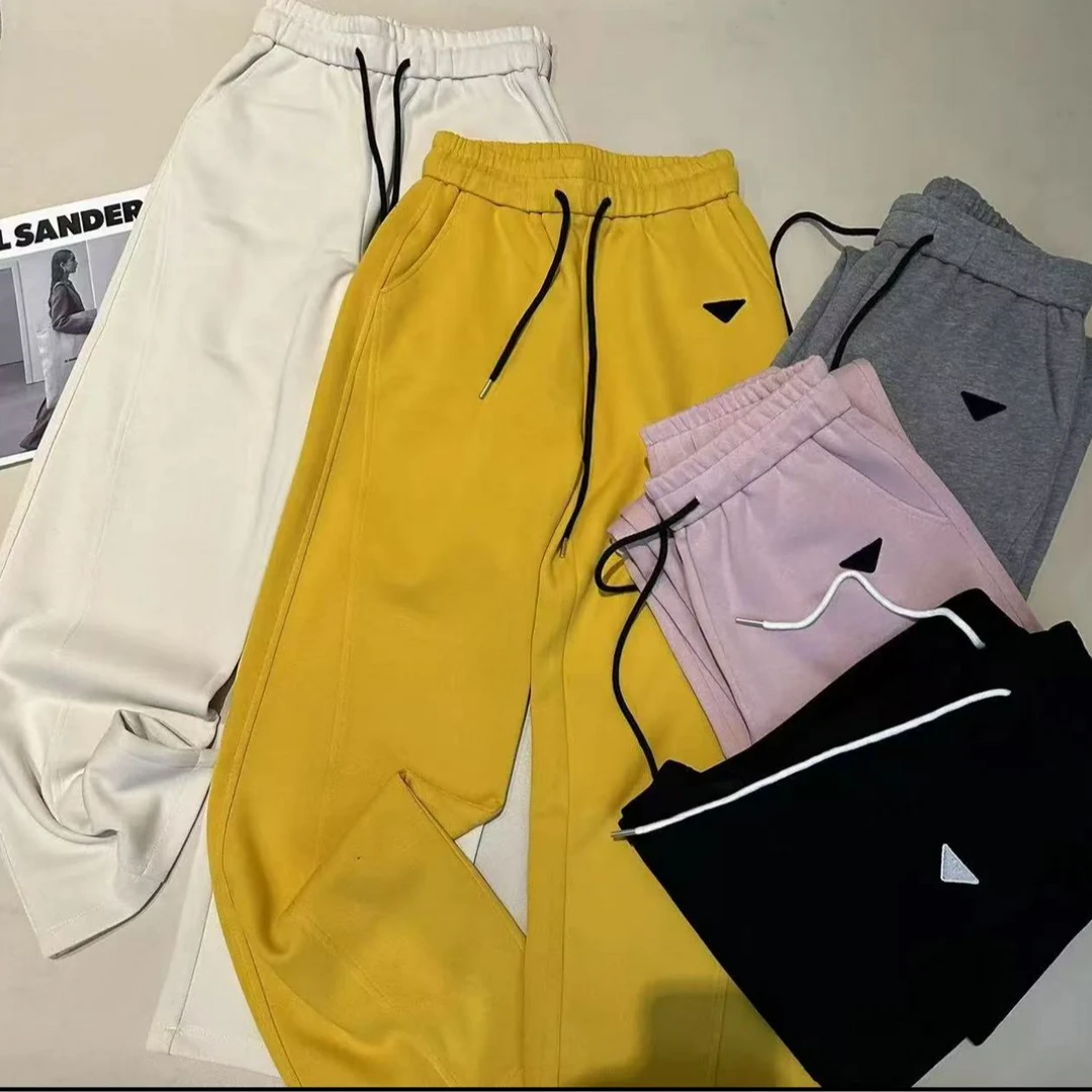 《优麦汇》K5183早春款纯色长裤新款时尚休闲洋气百搭裤女