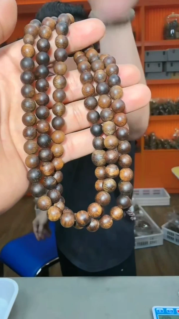 手串沉香61号红土沉水35g0.9多样性发一