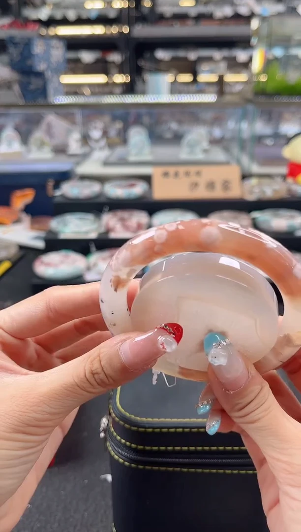 未镶嵌手镯石英质玉60圈口（赠品镯心）6430113