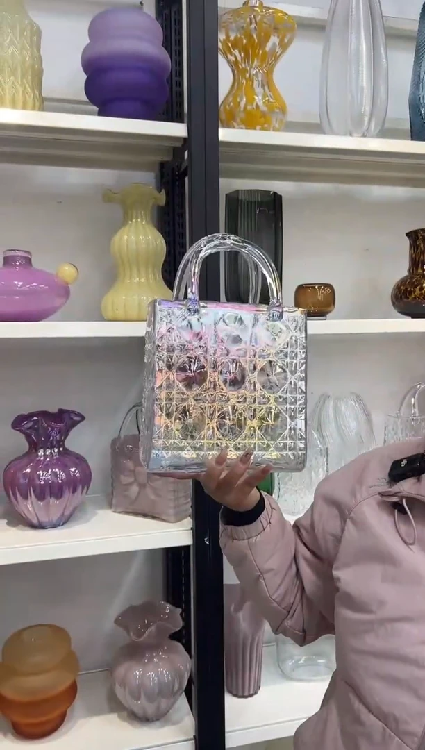 水养鲜花干花插花客厅装饰品（七彩）