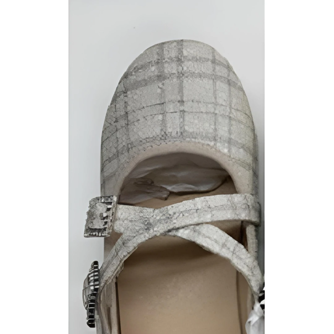 399【T0334】百搭格子单鞋F2ZAB3644