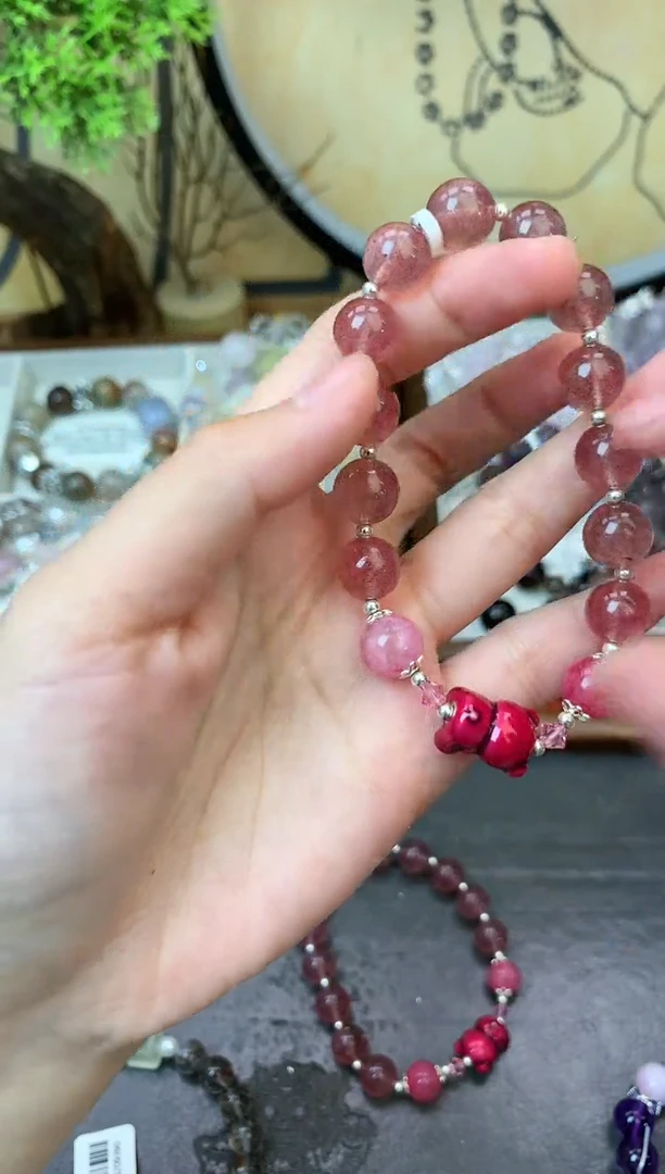 【闪购商品】石英质玉手饰足银镶嵌312