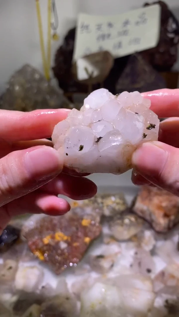 未镶嵌珠宝半成品水晶127号四川超七花园水晶