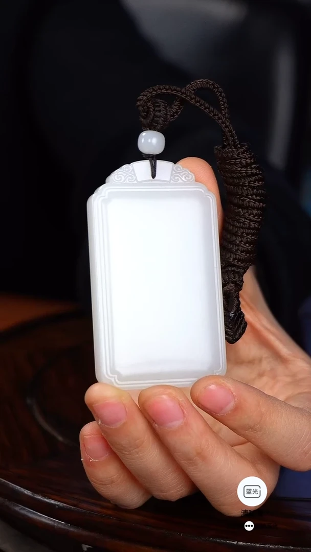 未镶嵌和田玉把件我****_无事牌