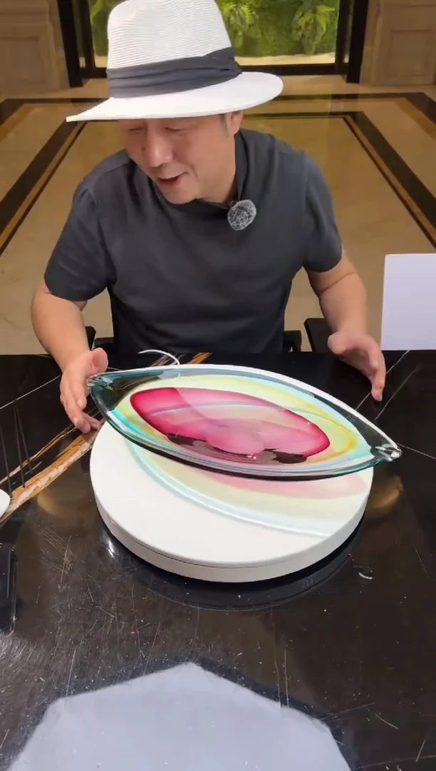 【闪购商品】茶宠AJ1011041金色三色果盘