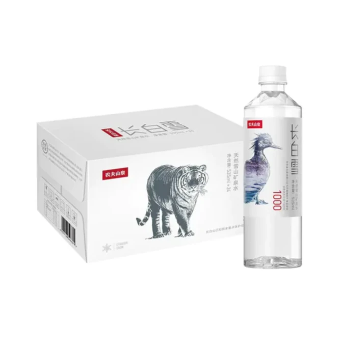 长白雪天然雪山矿泉水（535ml*24瓶)