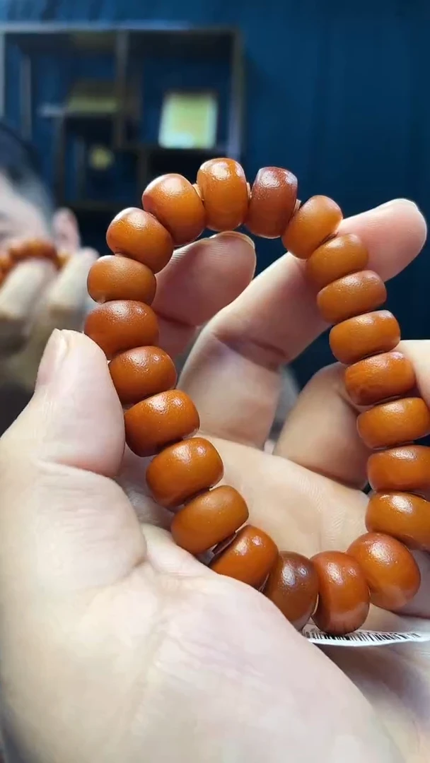 手串琥珀未镶嵌蜜蜡老型手串