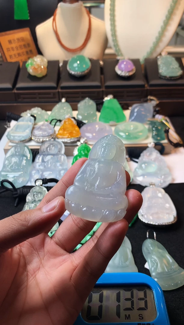 未镶嵌定制翡翠小**～  S毛货不退不换