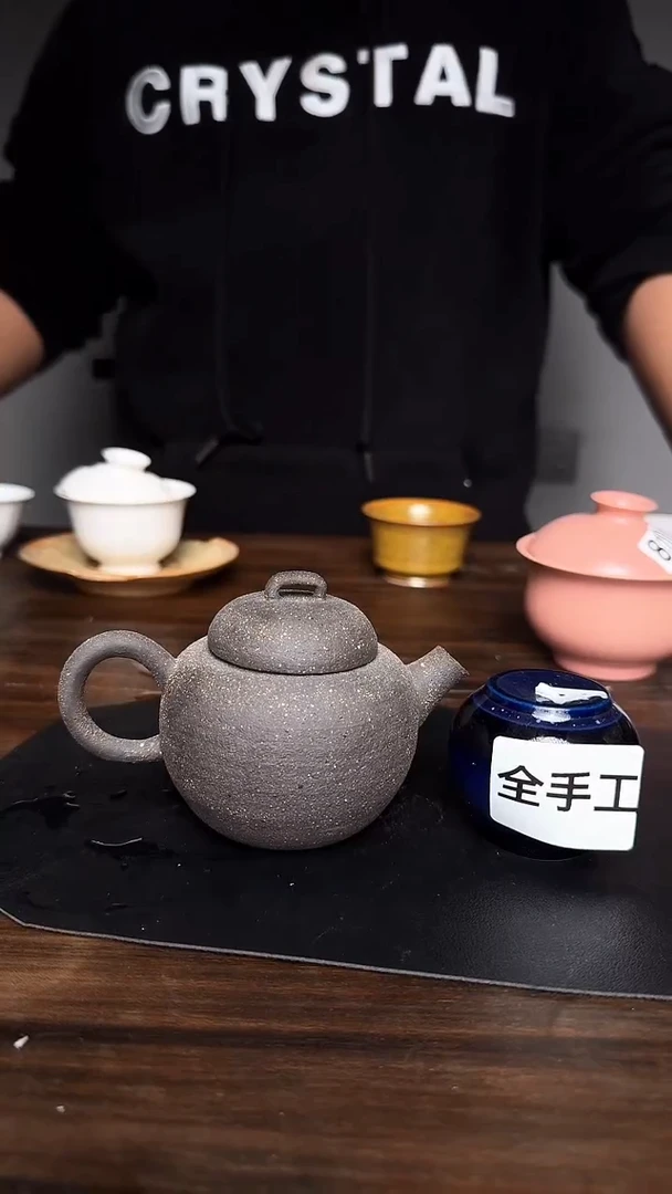婺州龙窑烧制技艺全手工壶150ml（932