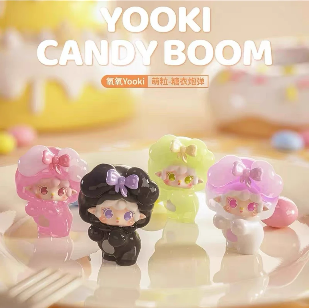 【代拆】氧氧YOOKI糖衣炮弹萌粒系列潮玩盲盒