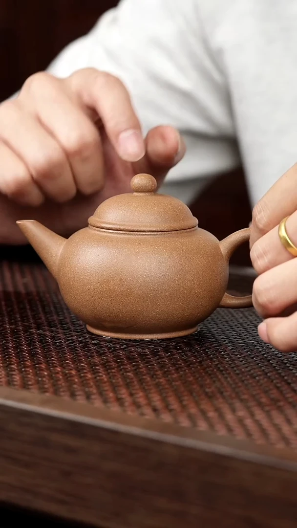 茶壶紫砂芝麻绿水平