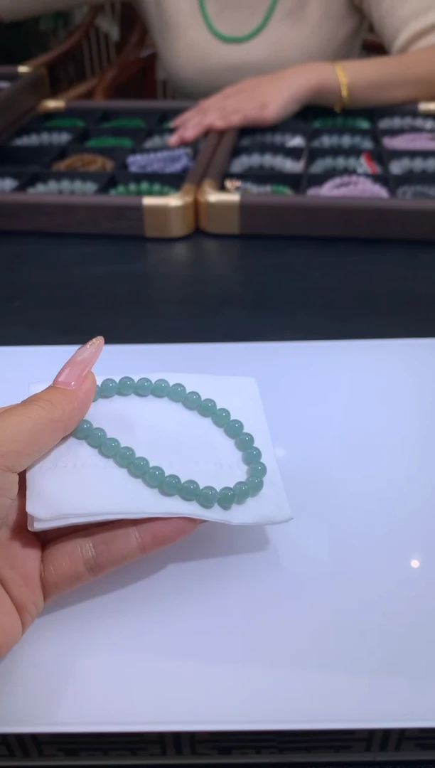 未镶嵌手链翡翠平**真翡翠