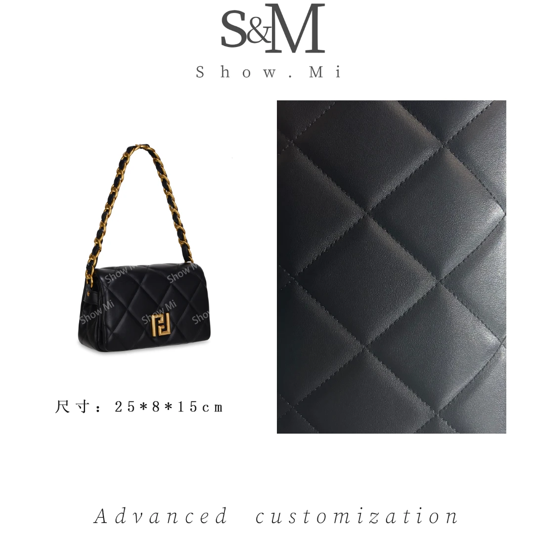 【Show Mi】GQ-89501-黑色-轻奢小众时尚百搭女士包包sm