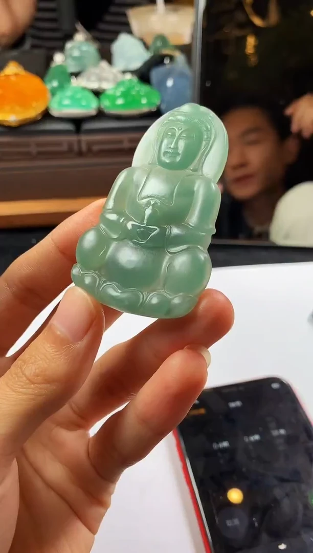未镶嵌定制翡翠皮***~5004毛货不退不换