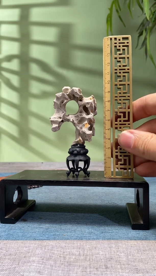 石材树脂底座 石头是青州玲珑石