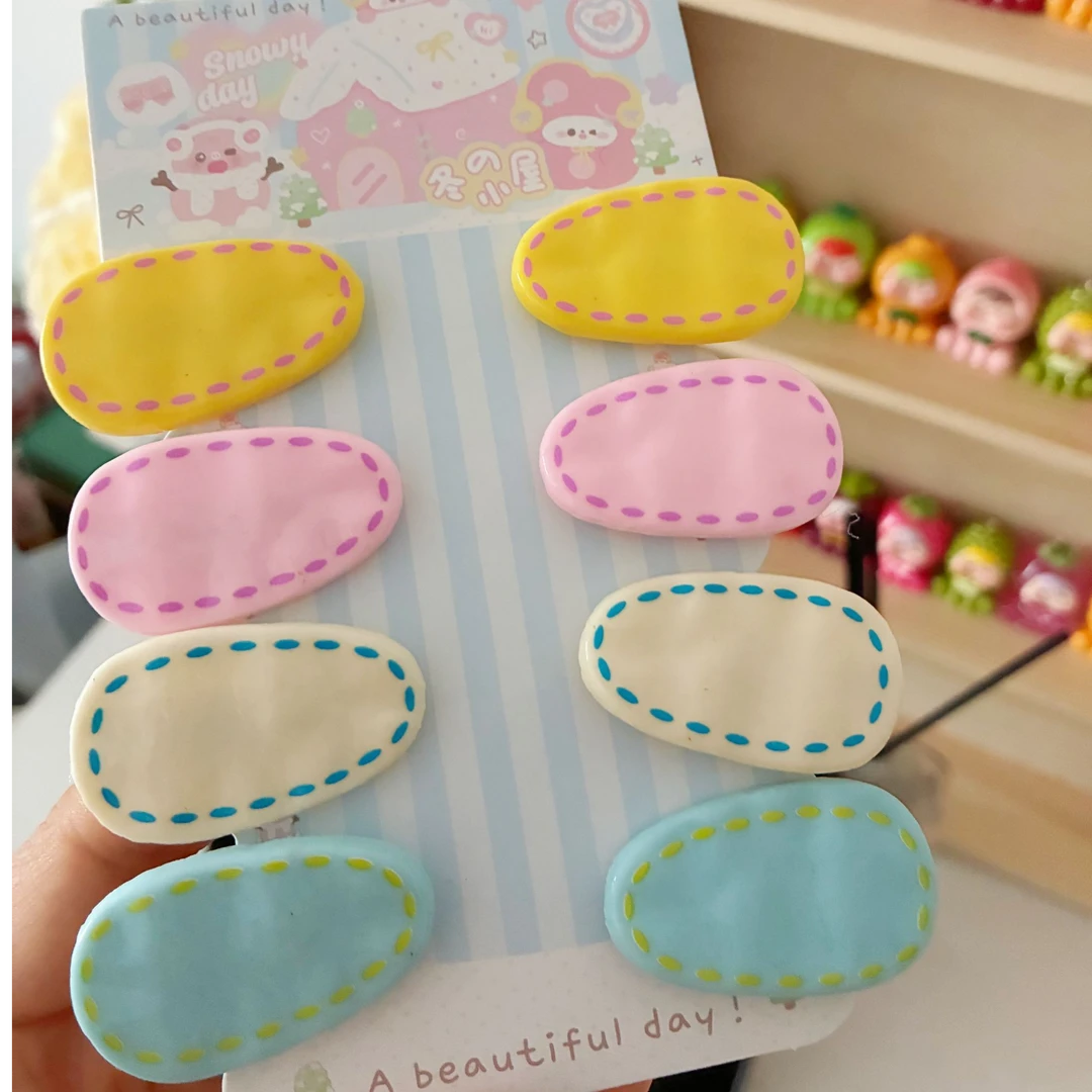 无痕夹刘海夹鸭嘴夹发卡发饰可爱少女心百搭简约