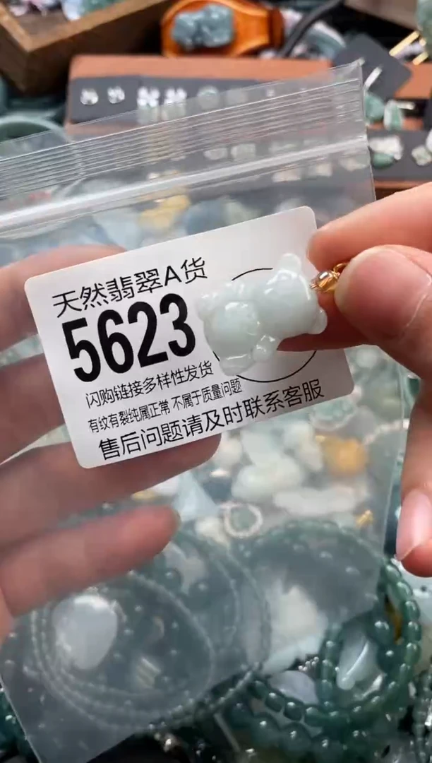 颈饰未镶嵌翡翠翡翠5623
