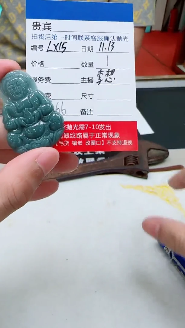 颈饰未镶嵌翡翠LX15翡翠吊坠-多样性发其一