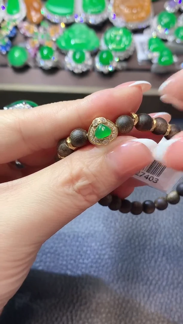 未镶嵌手串翡翠C19