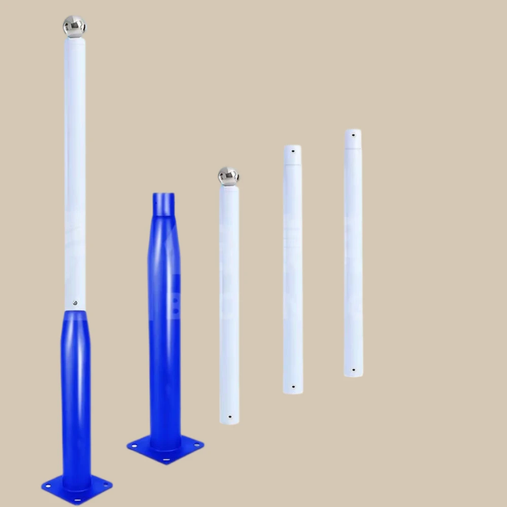 室外太阳能路灯杆分体拼接灯杆超亮太阳能灯防风新农村户外路灯杆