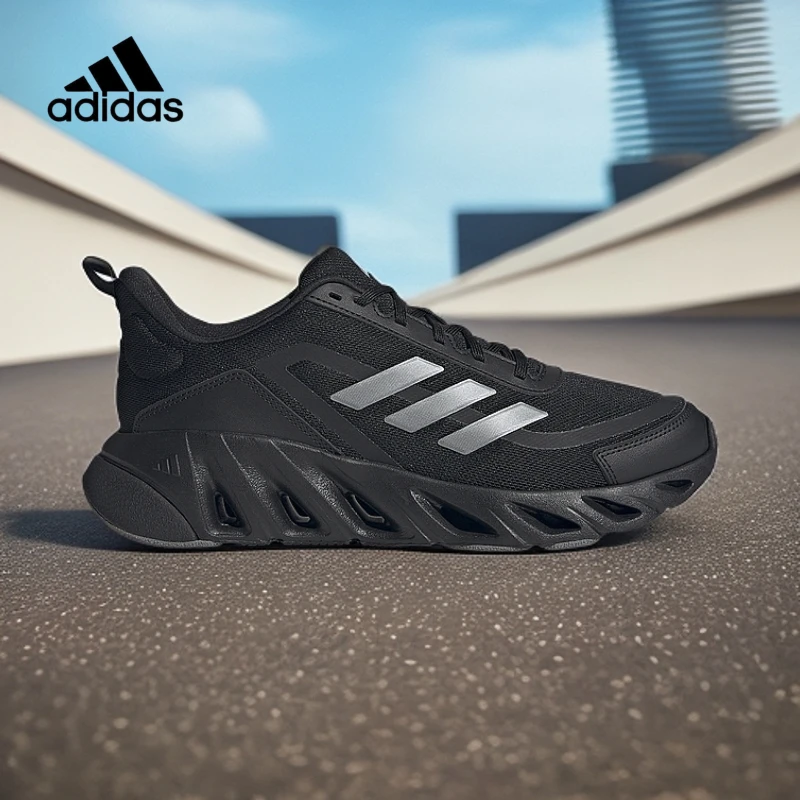 adidas阿迪达斯运动鞋春夏黑武士新款男士休闲跑步休闲跑鞋JQ0262