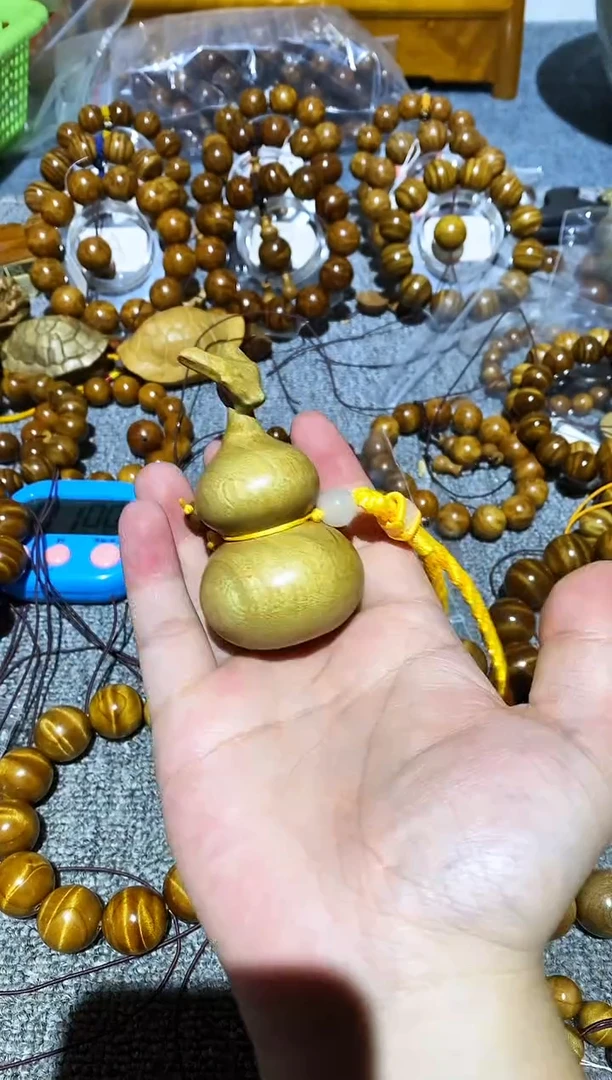 把件楠木（金丝楠）小叶桢楠葫芦