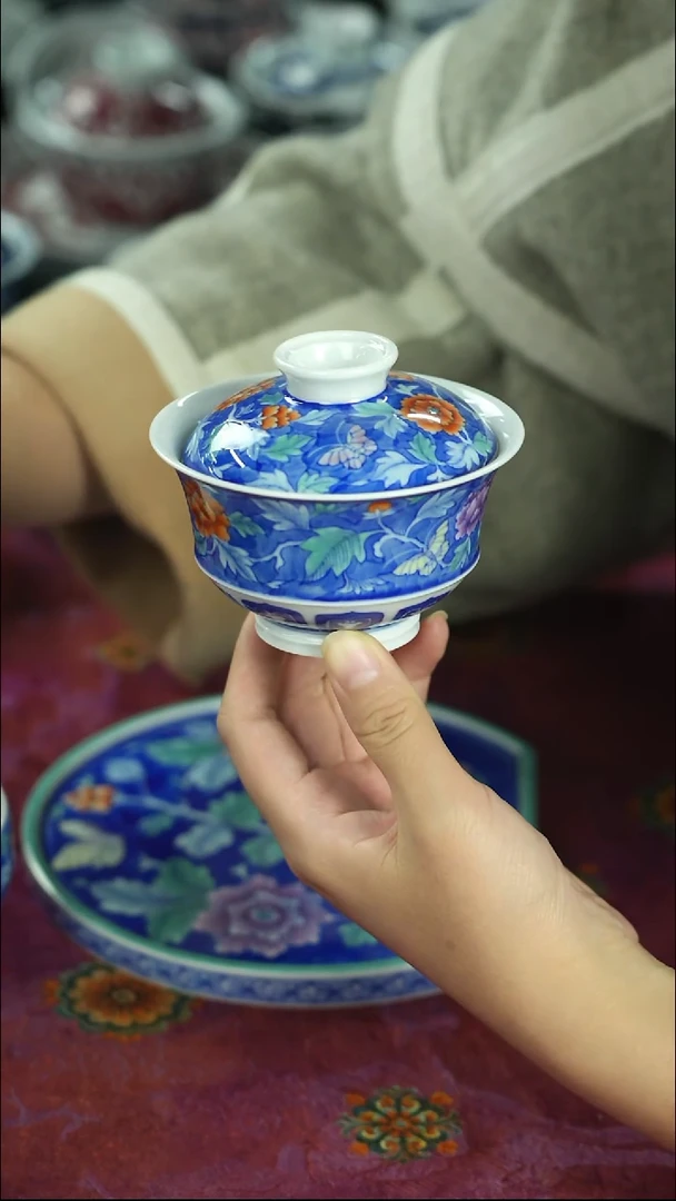 炸茶具 天冷了 围炉煮茶中~~