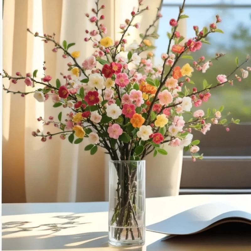 【水养开花】鲜枝浓香型水培梅花枝带花苞室内耐寒花卉绿植懒人好养