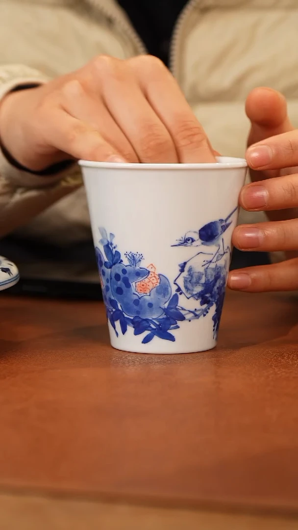 【闪购商品】杯景德镇青花主人杯