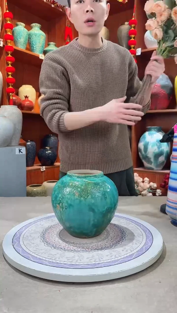 【闪购商品】瓶陶瓷花瓶 无花 草原映像小号