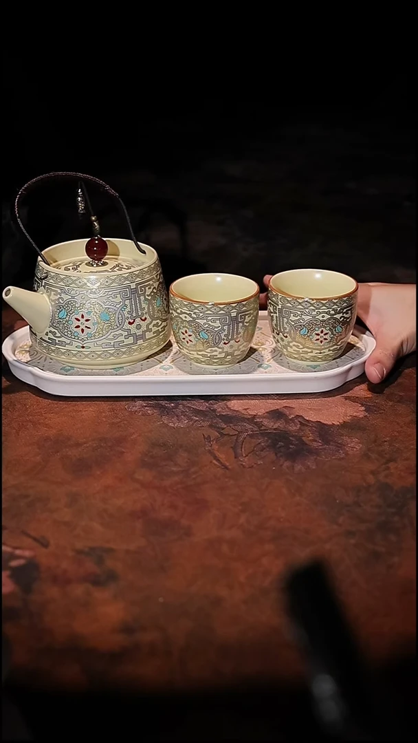 陶瓷茶具（无礼盒）@@A13564