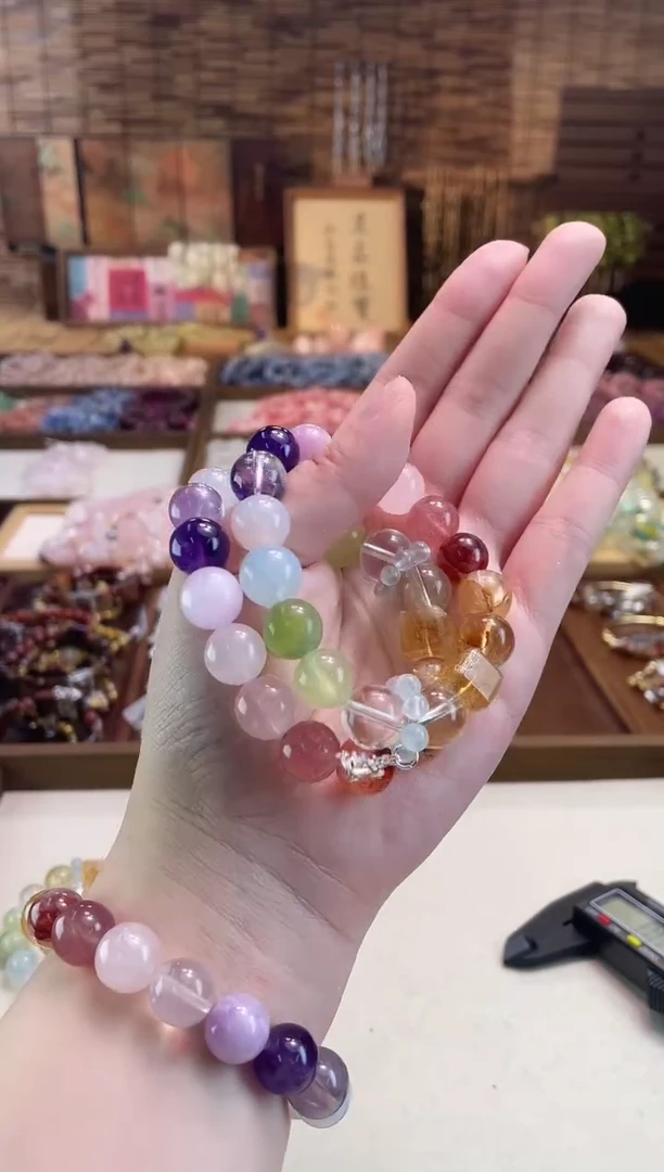 水晶手链合金CB2018