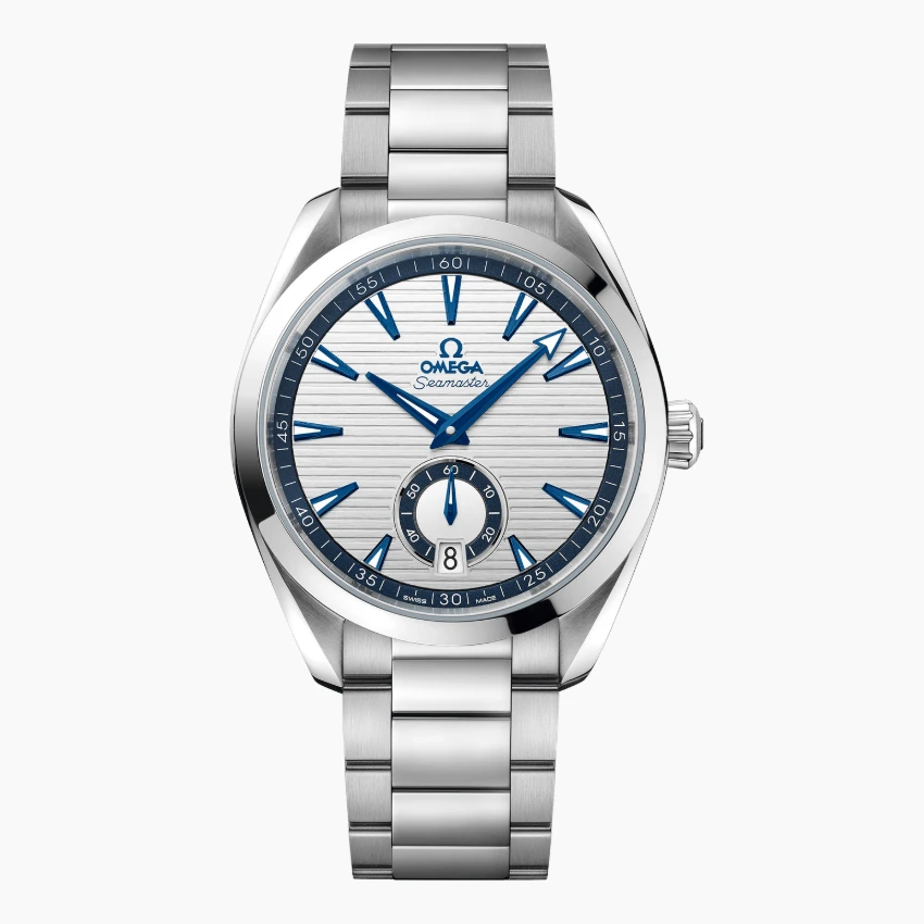 99新 Omega/欧米茄 海马150系列小秒针男士自动机械表公价55500