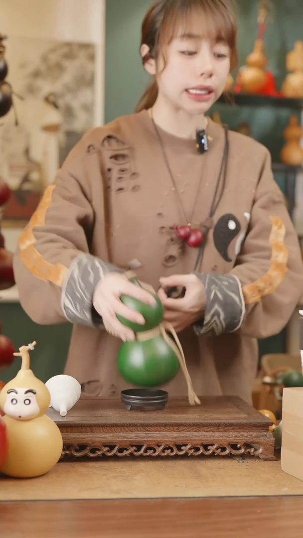 【闪购商品】110号精品天然大漆工艺防渗内胆酒葫芦~