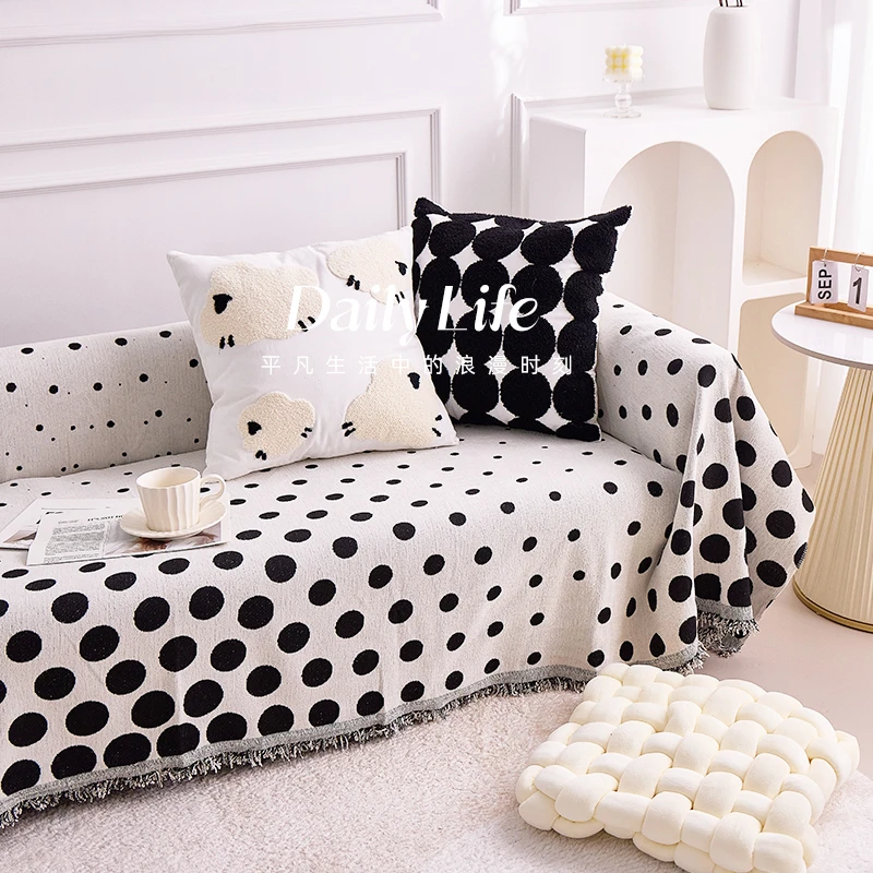 雪尼尔轻奢2025简约高级防猫抓全盖四季通用沙发垫沙发巾盖布巾