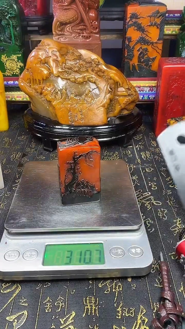 寿山石印石天然寿山石纂刻石料11
