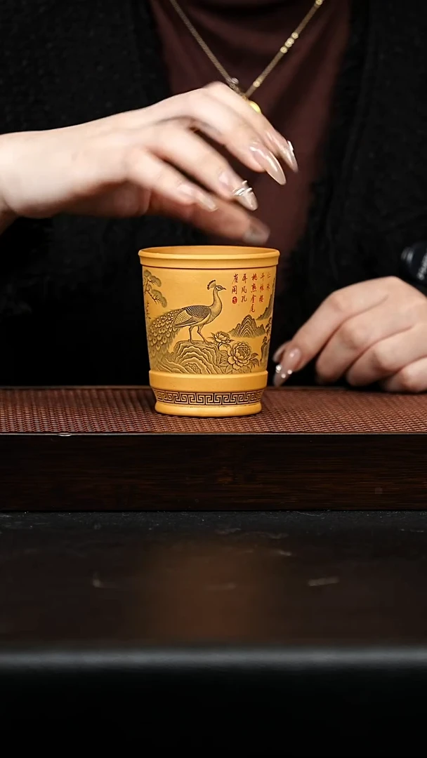 紫砂茶宠主人杯