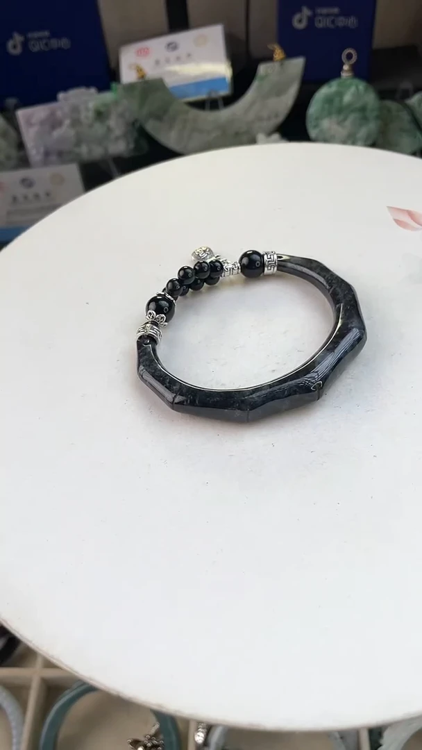 未镶嵌手链翡翠手工定制默认微瑕主播介绍为准
